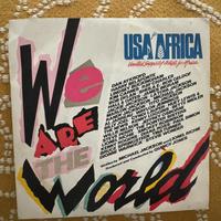 45 giri We are the world - USA for Africa