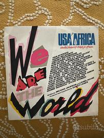 45 giri We are the world - USA for Africa