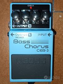 BOSS CEB3 Bass Chorus (adatto anche alla chitarra)