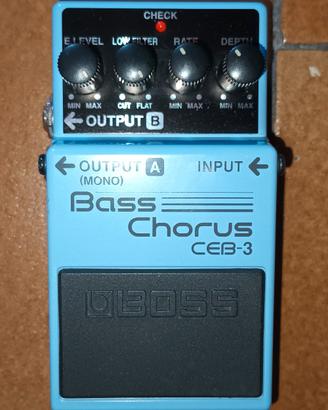BOSS CEB3 Bass Chorus (adatto anche alla chitarra)