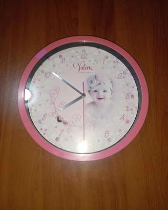 OROLOGIO DA PARETE 25CM, PER  BAMBINI - VALERIE TM