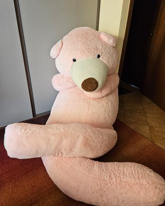 Orso rosa peluche gigante