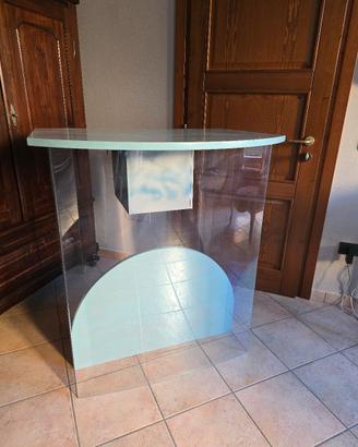 Mobile milleusi plexiglass cassetti parrucchiera