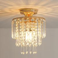 Lampadario Moderno Plafoniera in Cristallo oro