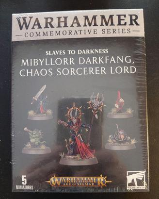 WARHAMMER AOS Mibyllorr Darkfang Chaos Sorcer.Lord