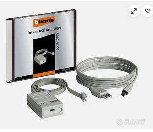 Bticino Domotica 3559 interfaccia USB/RS-232