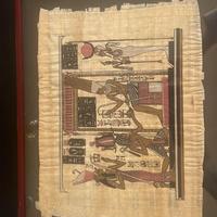 Papiro rappresentante LA GIUSTIZIA