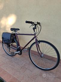 Bicicletta viola  Bianchi.