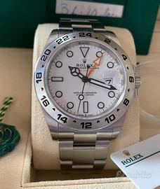 Rolex Explorer 2 bianco 226570 pellicolato 2023