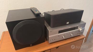 Impianto Home Theater Yamaha RX-V650/JBL/Subwoofer