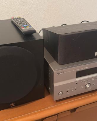 Impianto Home Theater Yamaha RX-V650/JBL/Subwoofer
