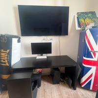 Scrivania testa di moro