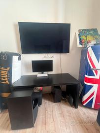 Scrivania testa di moro