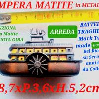 Temperamatite Gioco Barca M.Twain Locomotiva Auto