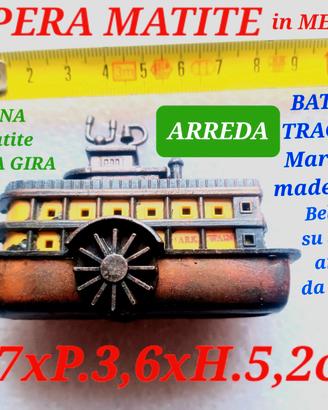 Temperamatite Gioco Barca M.Twain Locomotiva Auto