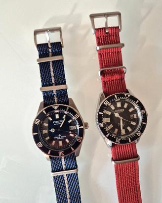 Coppia orologi Citizen Challenge Diver Fujitsubo 