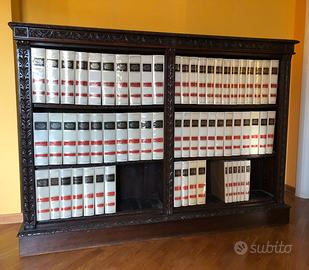 Dizionario Enciclopedico UTET + libreria in legno