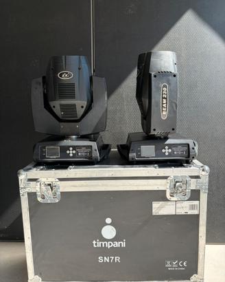 Coppia teste mobili Beam 230 7r timpani