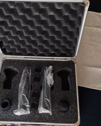 NEEWER 2 Microfoni a Piolo Condenser Intercambili