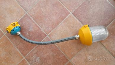 Lampada palazzoli navale industriale vintage