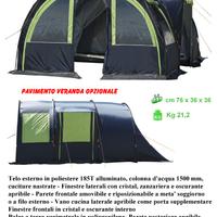 NR 3 TENDE DA CAMPEGGIO 5 POSTI MAXI IGLOO