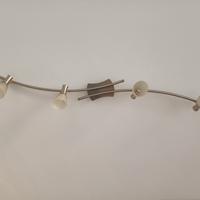 lampadario con 4 faretti alogeni