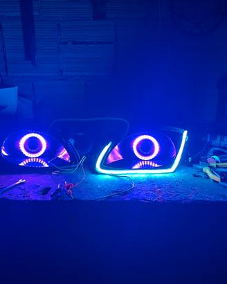 fari angel eyes fiat 600