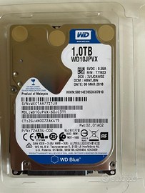 Hard disk 1tb western Digital compatibile noteboo