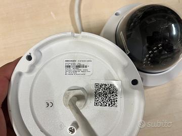 COPPIA TELECAMERE ESTERNE 360 infrarossi +