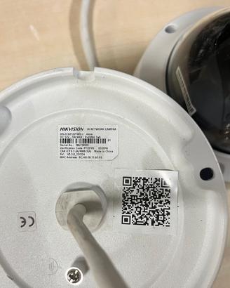 COPPIA TELECAMERE ESTERNE 360 infrarossi +