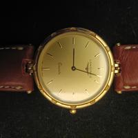 Orologio Longines al quarzo placcato oro