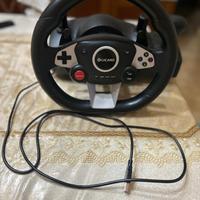 Volante Alucard 270° + Pedaliera – Come Nuovo