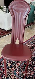 Sedie design moderno cuoio/pelle