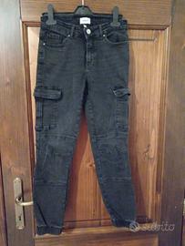 Jeans Cargo ONLY neri - Taglia S/30
