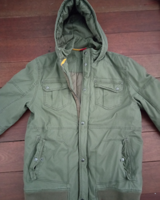 Giacca verde militare marca puma taglia 52/54