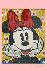 Quadro Minnie Mouse strass Disney diamond painting