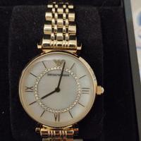 Orologio oro donna  Emporio Armani con etichetta