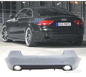 PARAURTI POSTERIORE AUDI A5 8T COUPE 07-16 LOOK RS