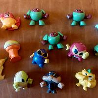 Lotto personaggi mini giocattolo Gogos / Crazy 