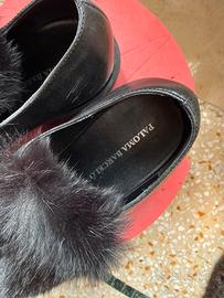 Scarpa invernale con pelliccia