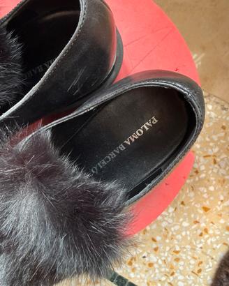 Scarpa invernale con pelliccia