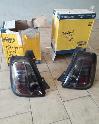 Fari anteriori e posteriori  fiat 500e 500 Abart 