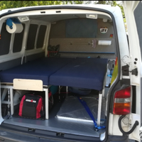 Struttura letto volkswagen camper