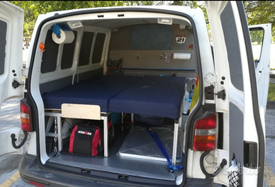 Struttura letto volkswagen camper