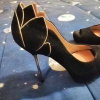 decolte nere#decolte con tacco alto