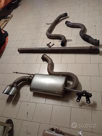 Scarico in acciaio (non omologato)