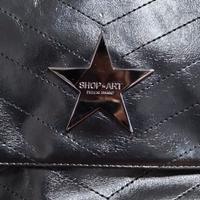 BORSA SHOP ART nero lucido Nuova!