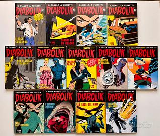 Lotto 13 Fumetti DIABOLIK anni 90/2000