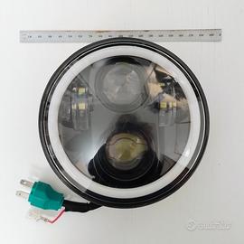 Faro moto 5.75 pollici full LED DRL