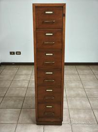 Schedario vintage Antonio Ferretti, Milano